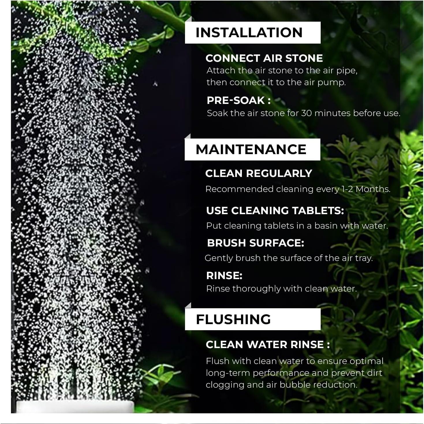 Piedra de Aire Grande SSFOLPFEE 12.95 cm para Acuario y Hidroponía