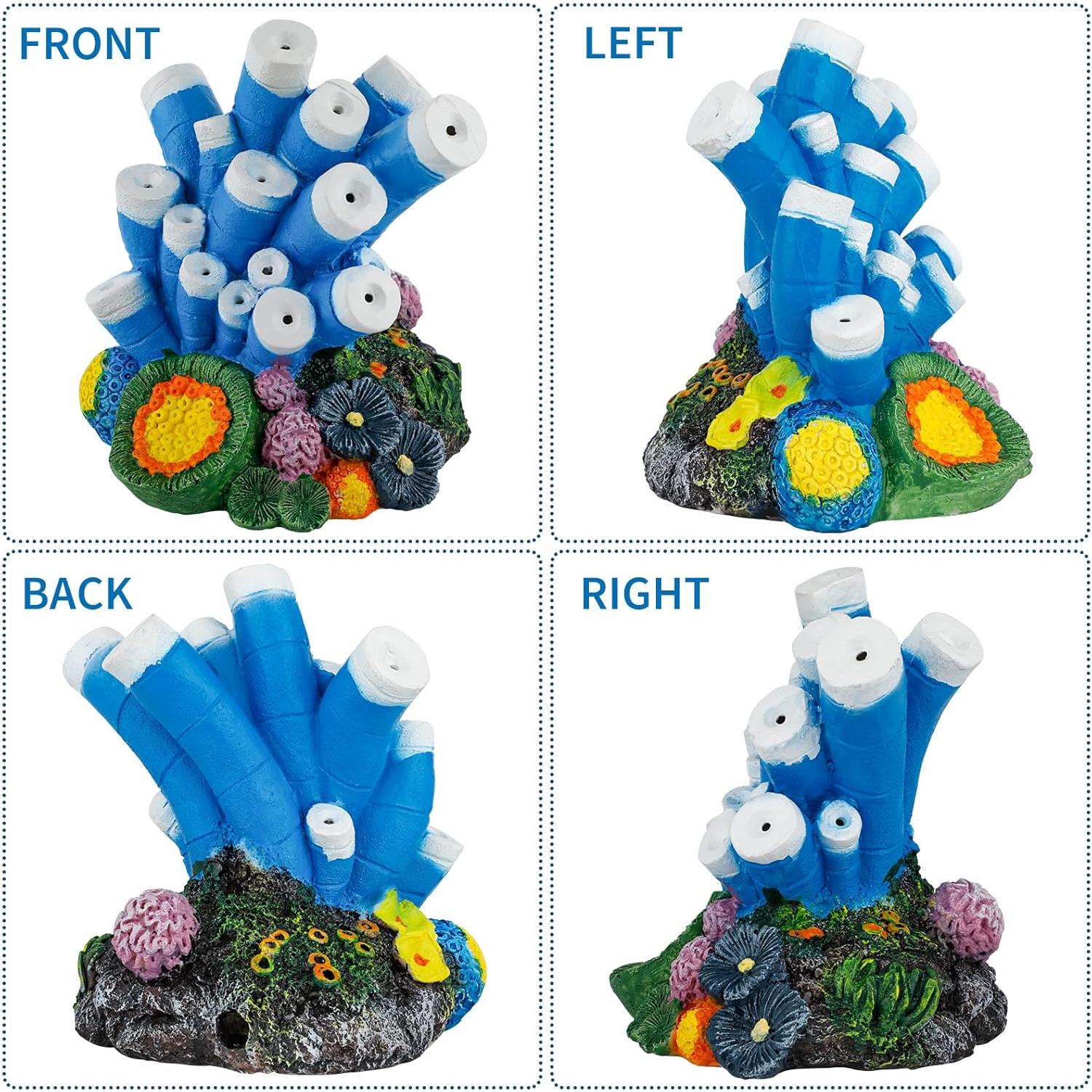 Adorno de Acuario Uniclife con Burbujeador y Piedra de Aire