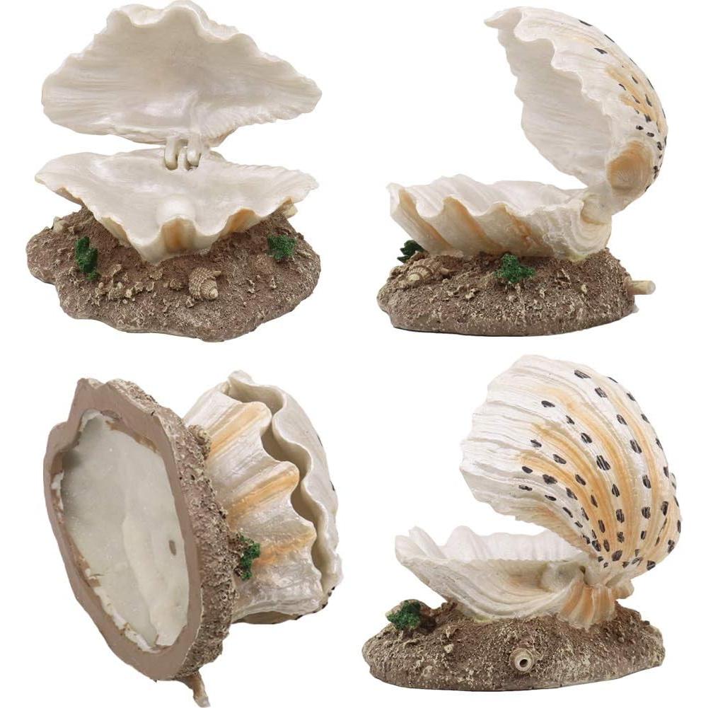 Decoración de Acuario Ulifery con Concha Aireadora y Burbuja