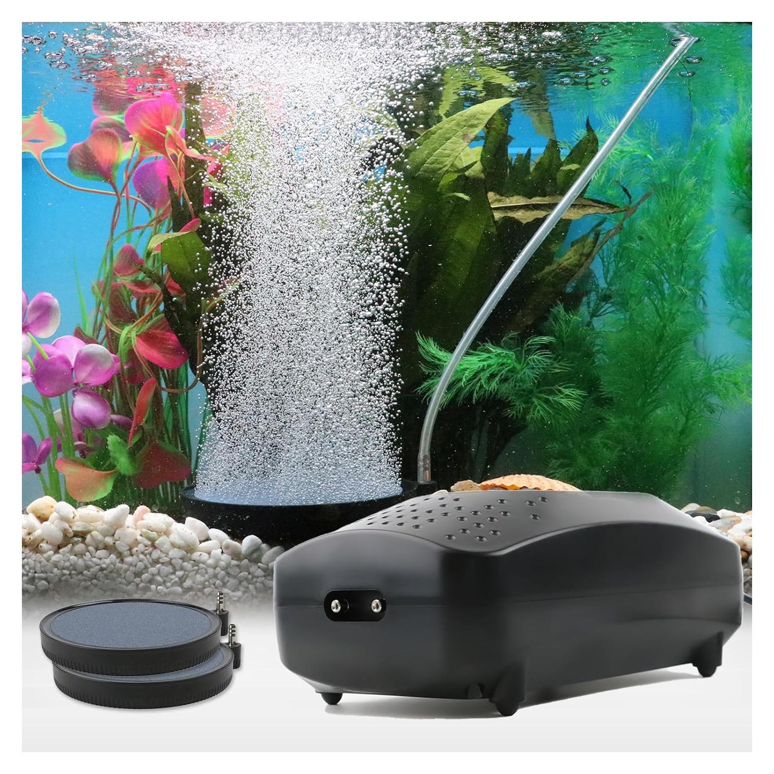 Bomba de Aire Coospider 8W Ultra Silenciosa para Acuario 20-600L