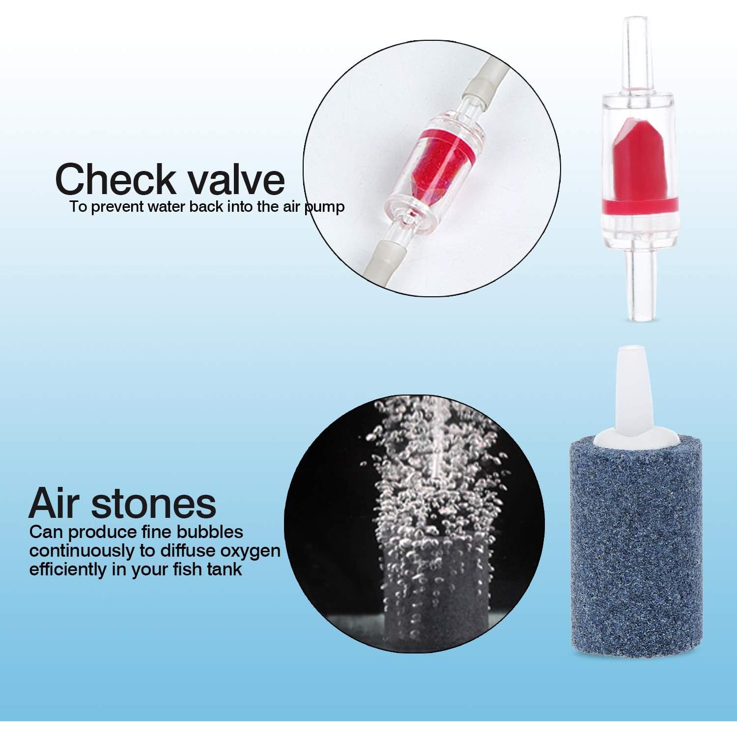 Kit de Accesorios para Bomba de Aire ESUMIC 60 Piezas Acuario