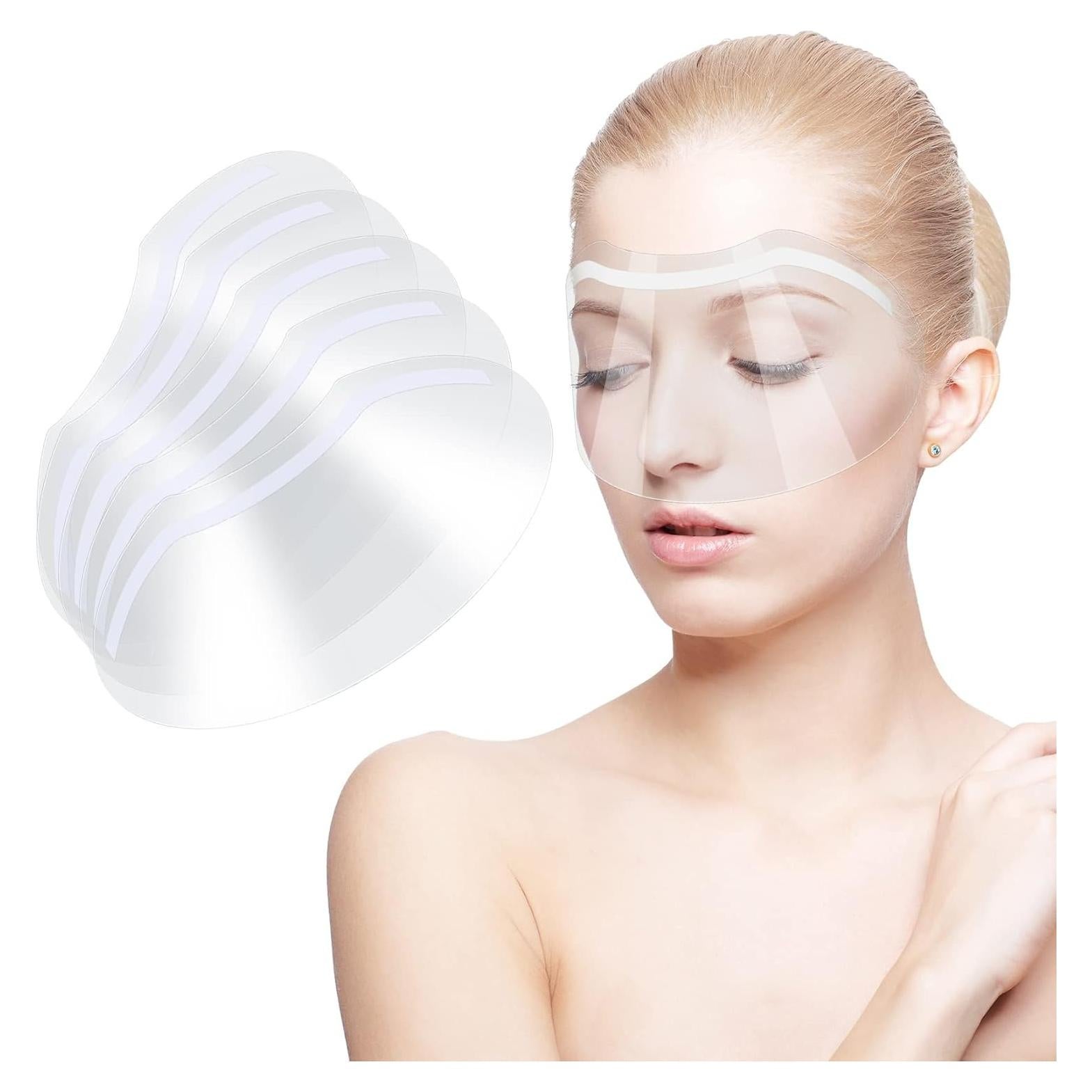 50 Protectores Faciales Adhesivos para Ducha Siyurongmy 20x10cm