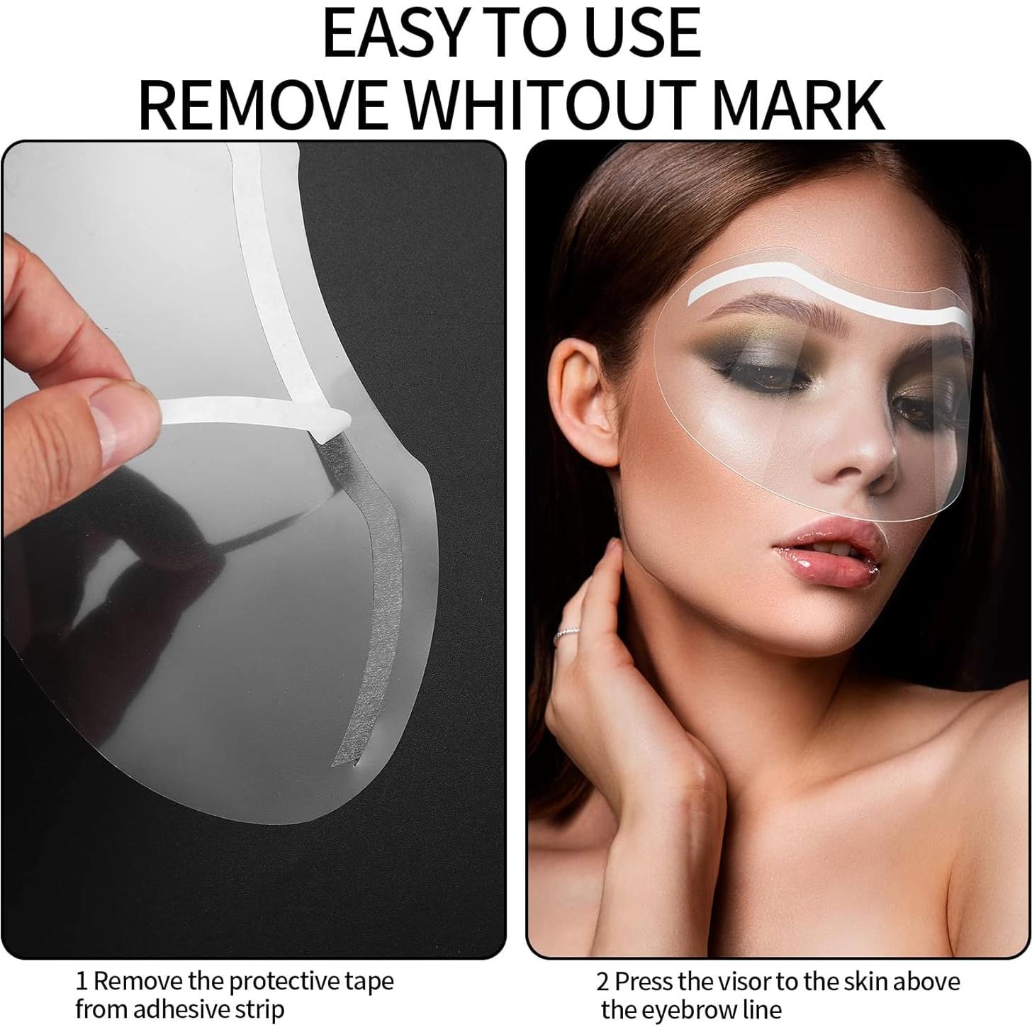 50 Protectores Faciales Adhesivos para Ducha Siyurongmy 20x10cm