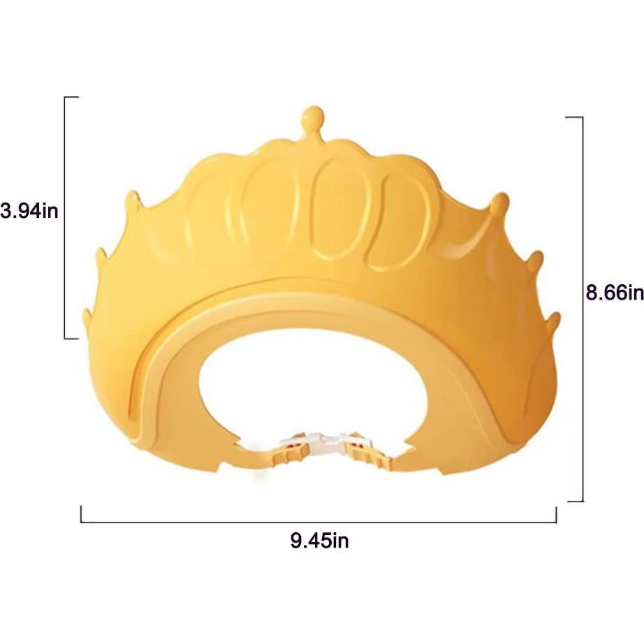 Gorro de Ducha PandaEar para Bebés - Paquete de 2 Silicona Ajustable