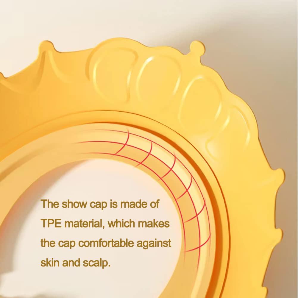 Gorro de Ducha PandaEar para Bebés - Paquete de 2 Silicona Ajustable