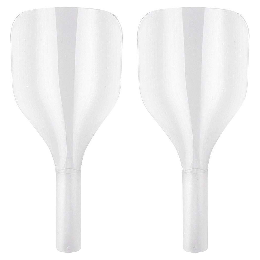 Yebeauty Protector Facial de Barbería 2 PCS Plástico Transparente