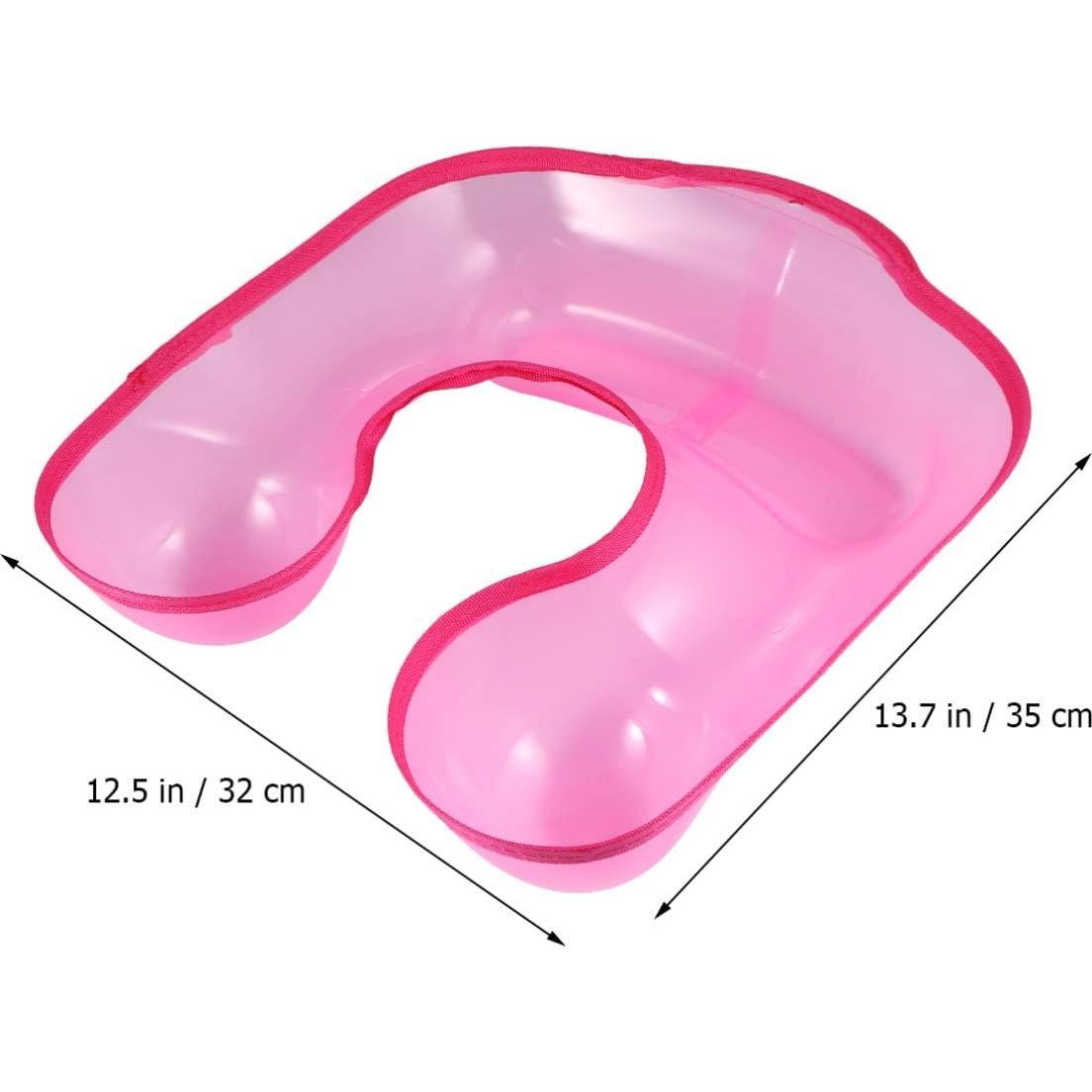 Bandeja de Cuello ARTIBETTER para Peluquería Rosa 32x35cm