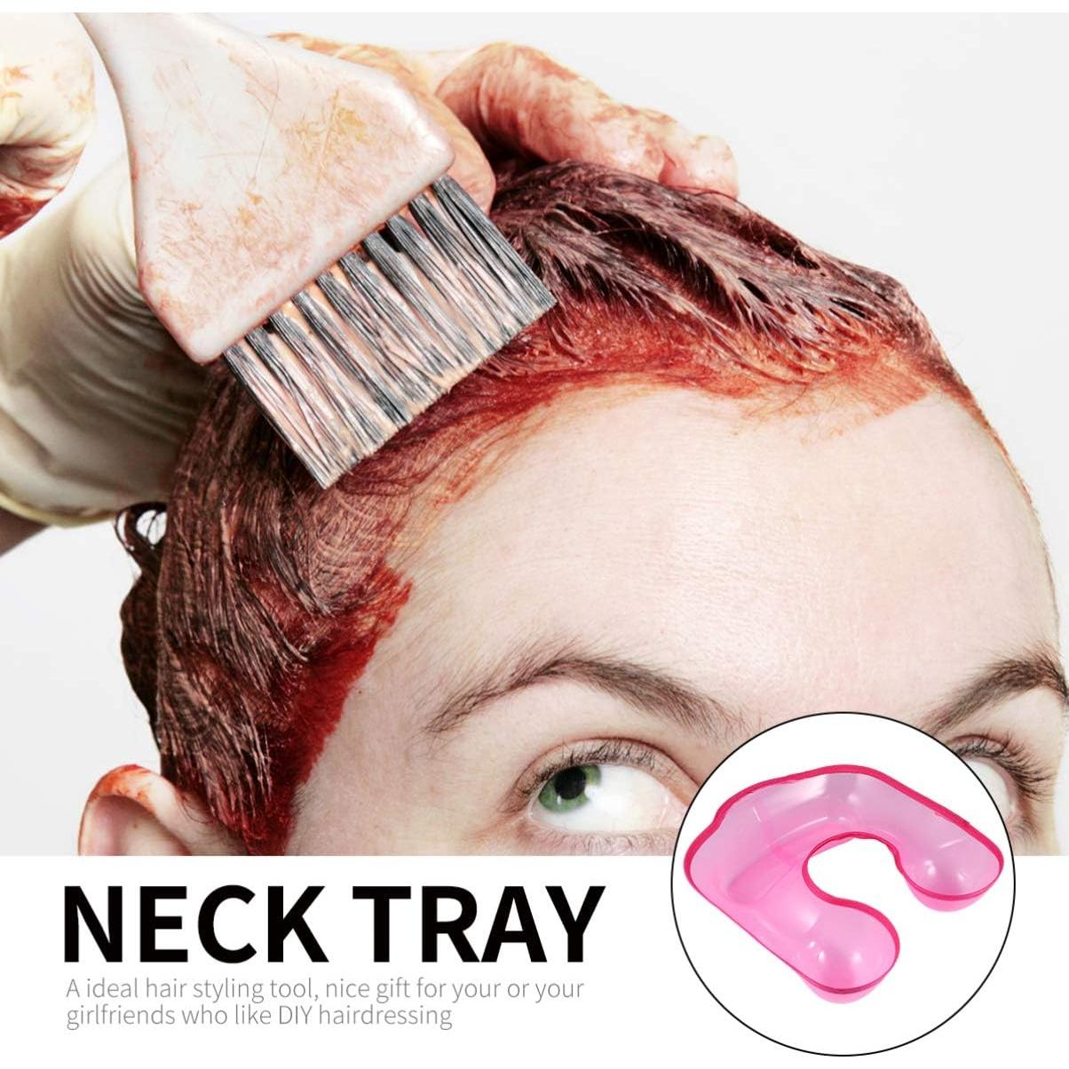 Bandeja de Cuello ARTIBETTER para Peluquería Rosa 32x35cm