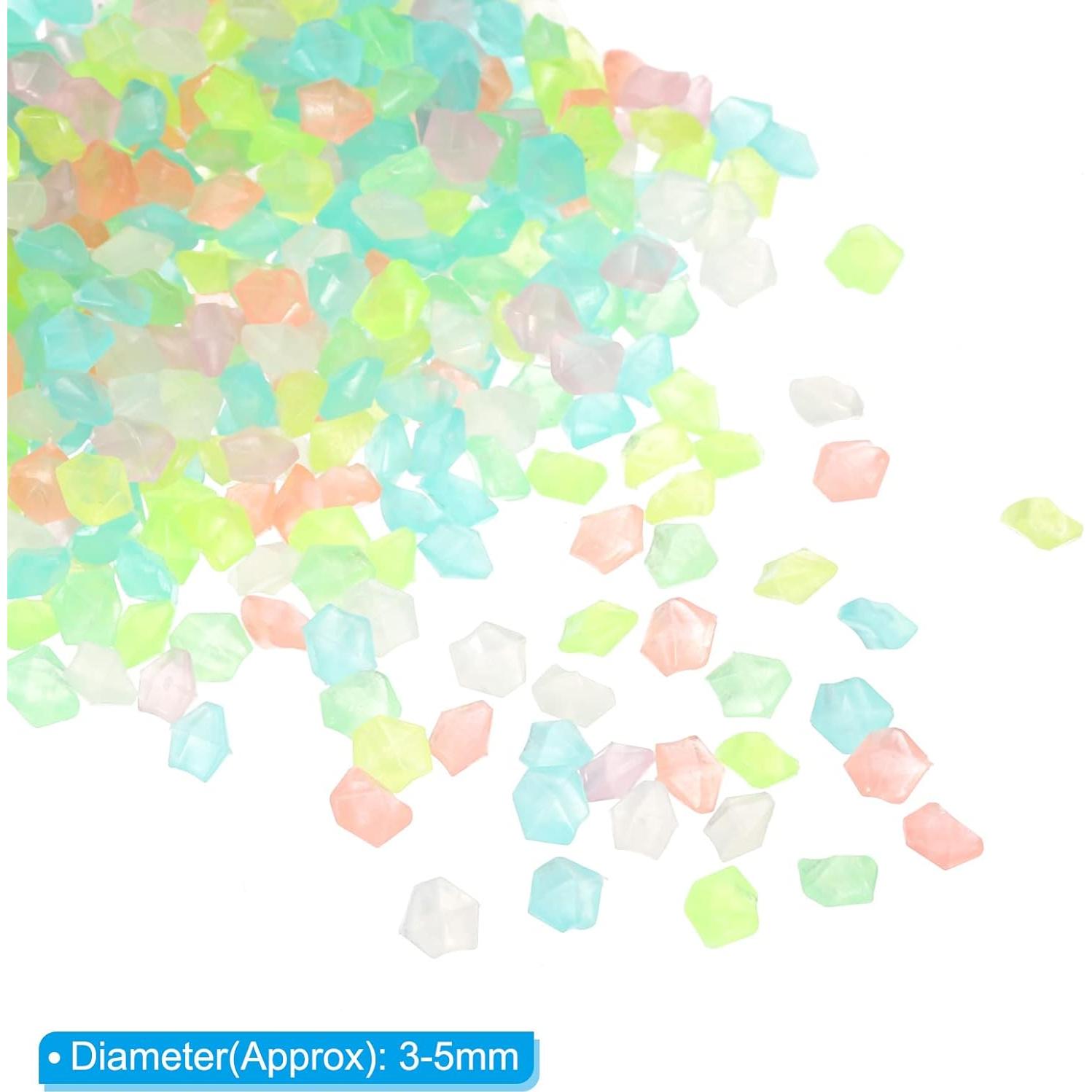 Rocas Brillantes Luminiscentes MECCANIXITY 3000pcs 3-5mm