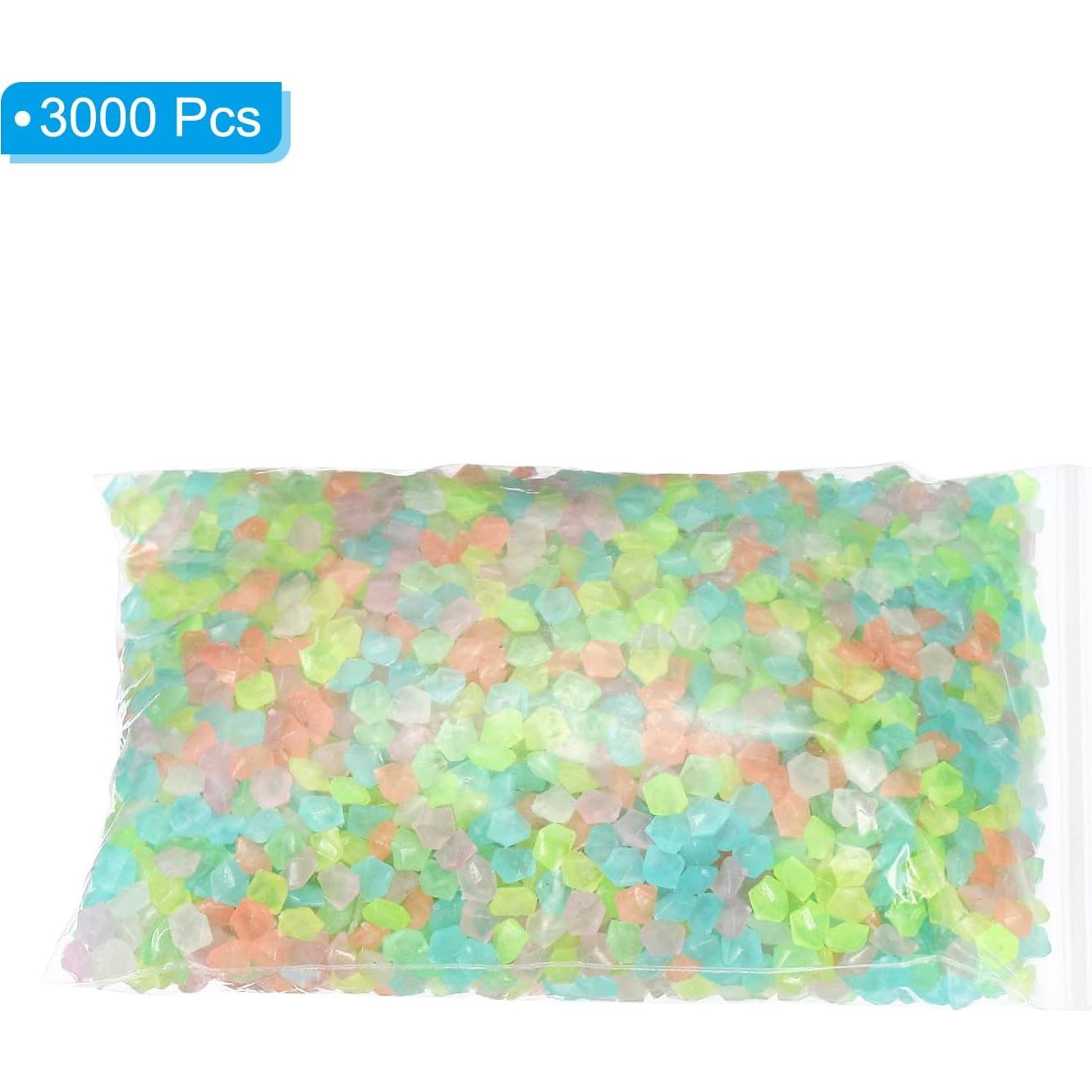 Rocas Brillantes Luminiscentes MECCANIXITY 3000pcs 3-5mm