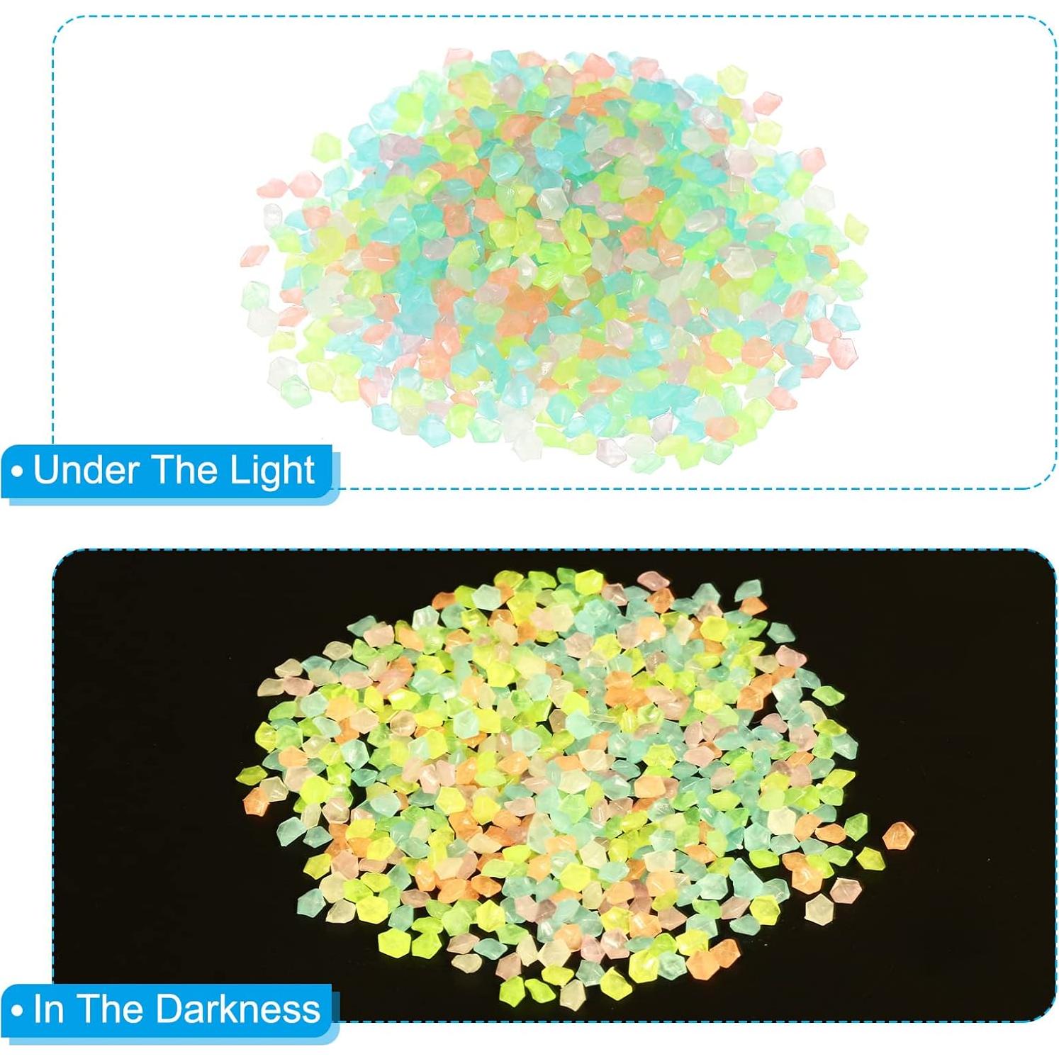 Rocas Brillantes Luminiscentes MECCANIXITY 3000pcs 3-5mm