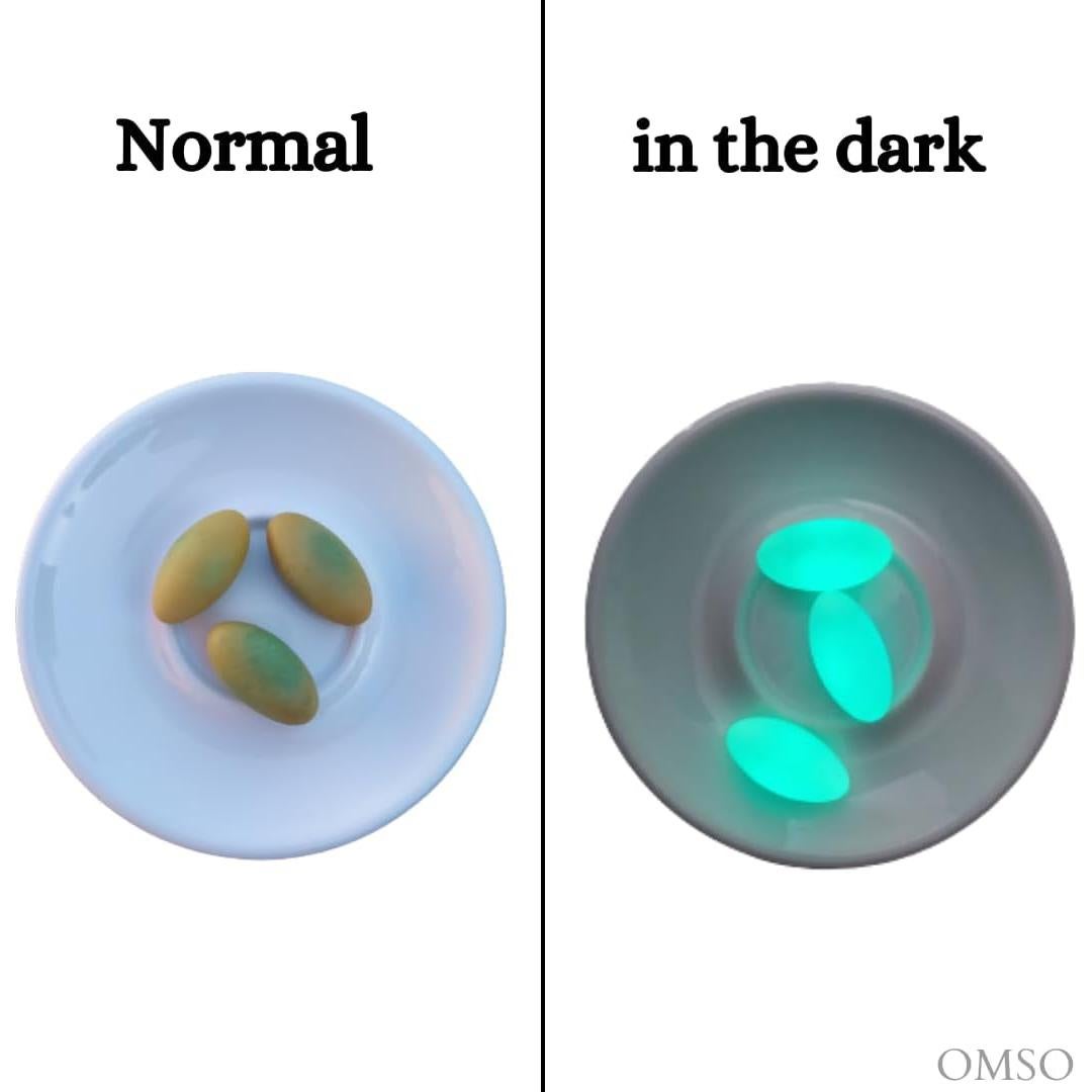 Paquete 3 PCS - Piedras Brillantes en la Oscuridad - Cuarzo OMSO