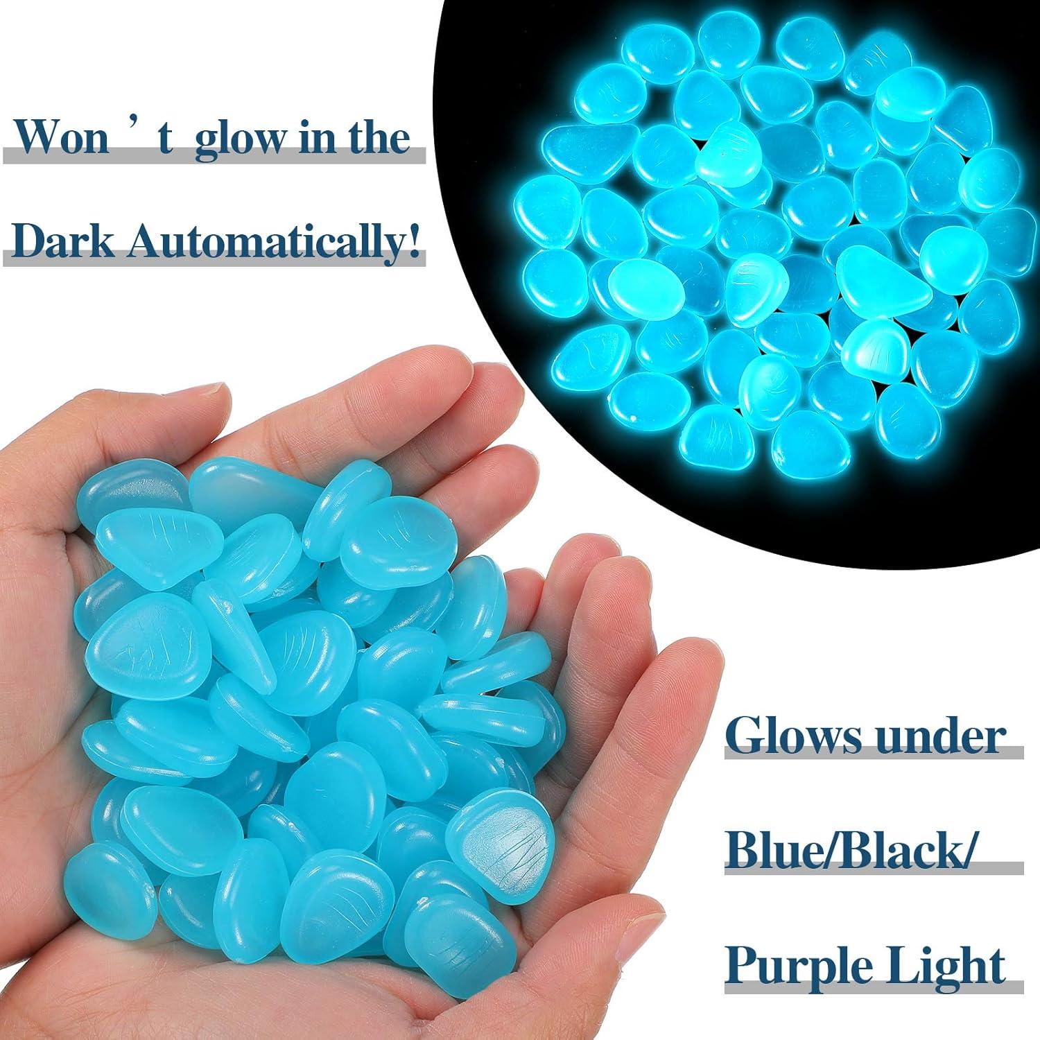 Decoraciones Brillantes para Acuario Weewooday 57 Piezas