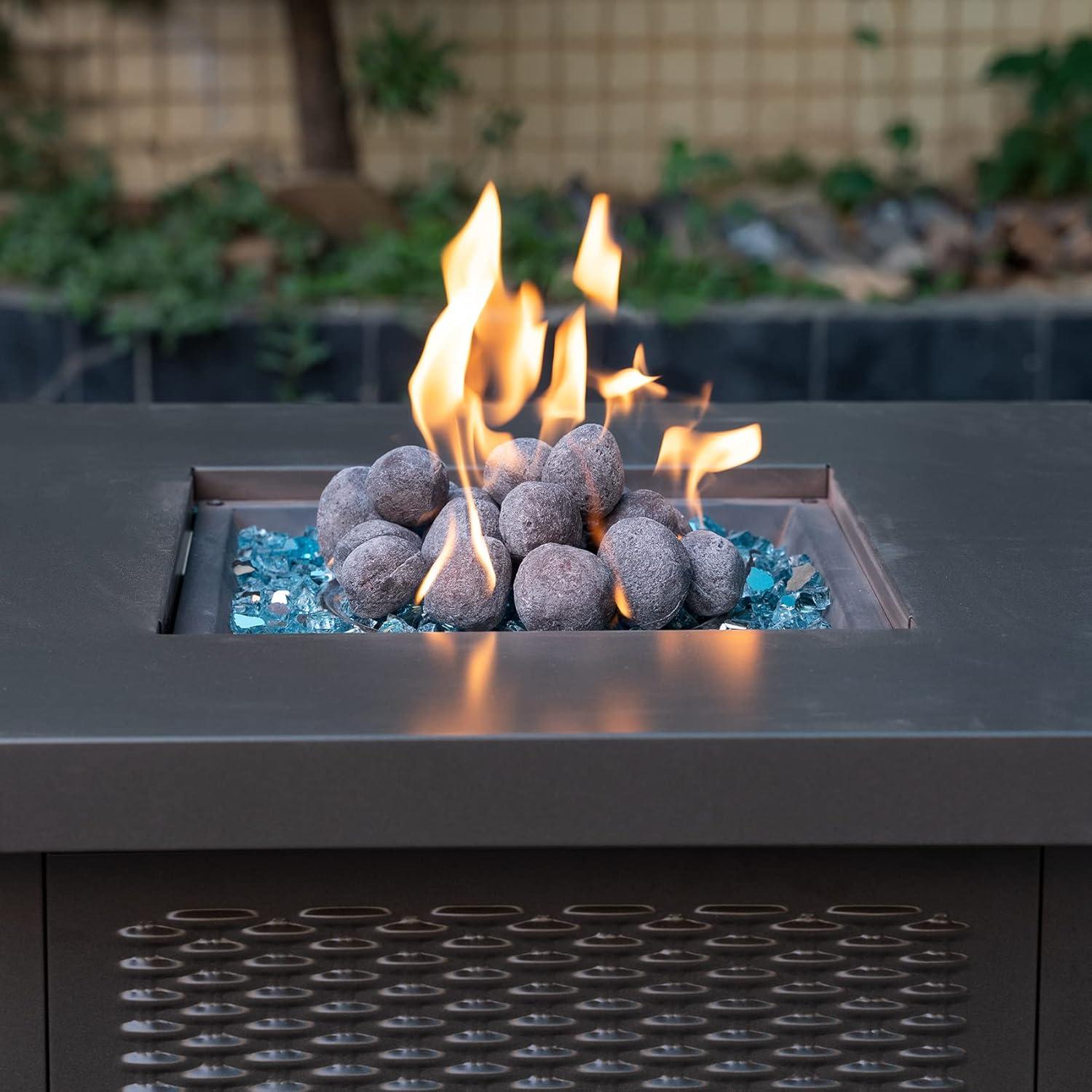 Rocas de Lava Cerámicas Stanbroil 27 Piezas para Fogatas