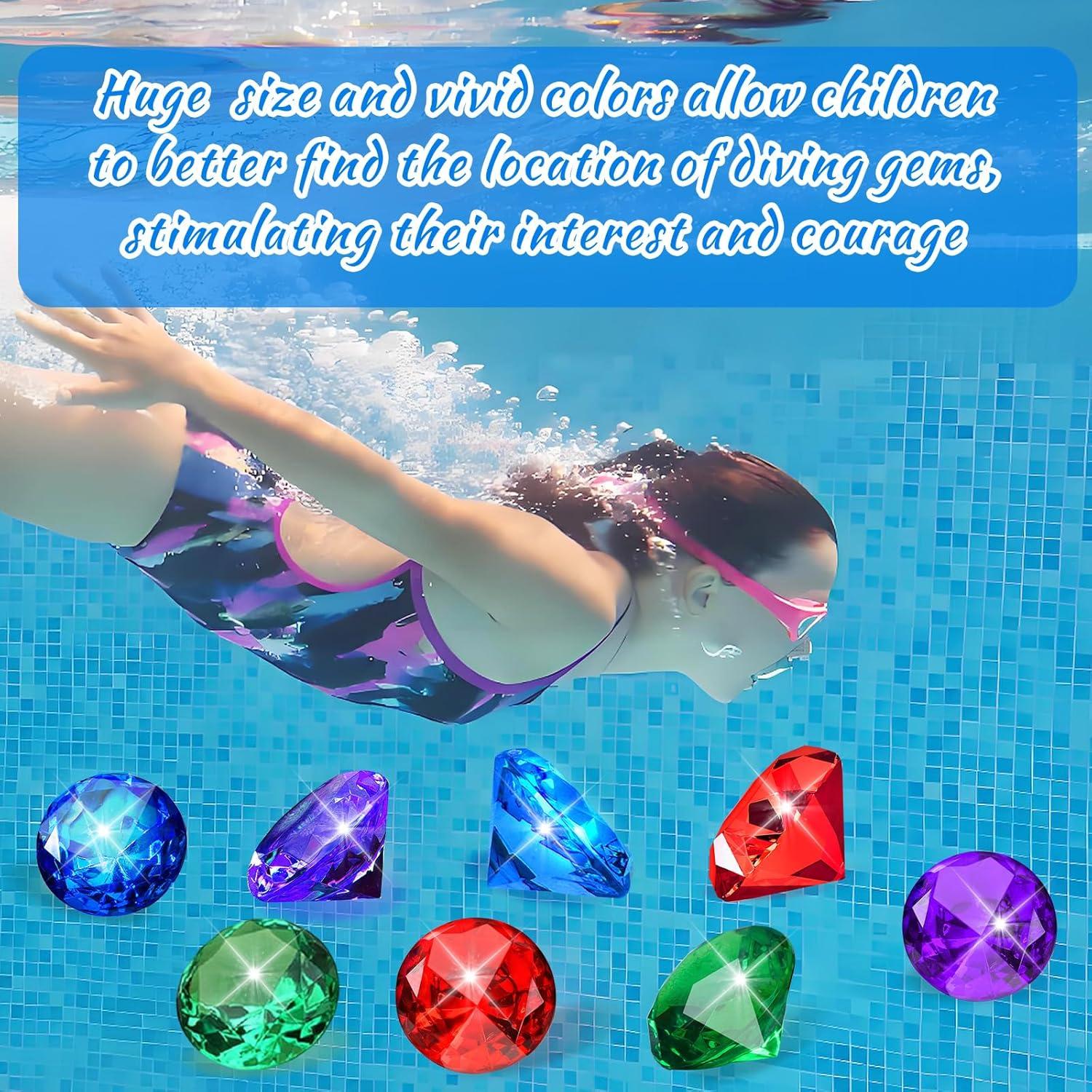 Joyas de Buceo Extra Grandes MARFOREVER 60mm para Piscina