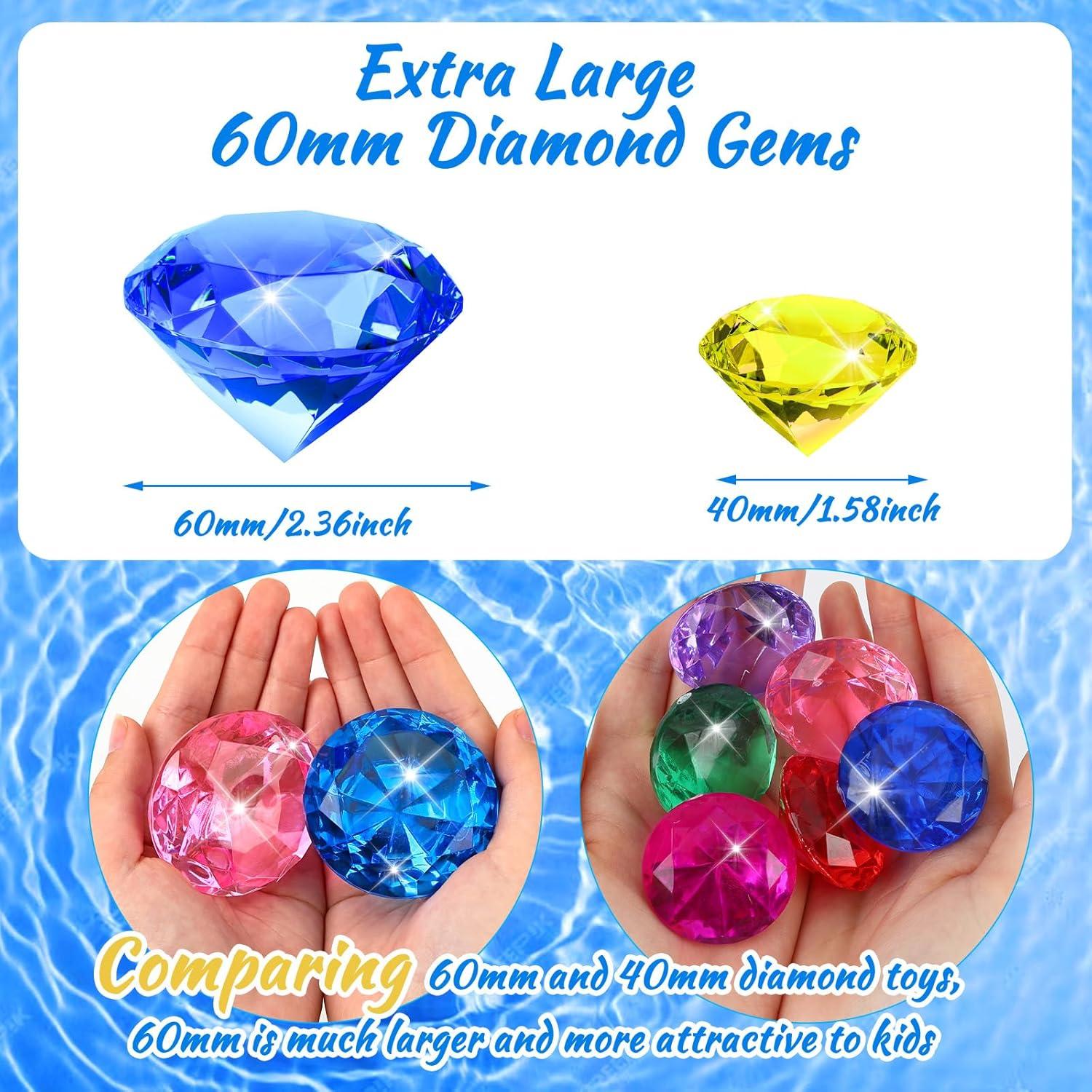 Joyas de Buceo Extra Grandes MARFOREVER 60mm para Piscina