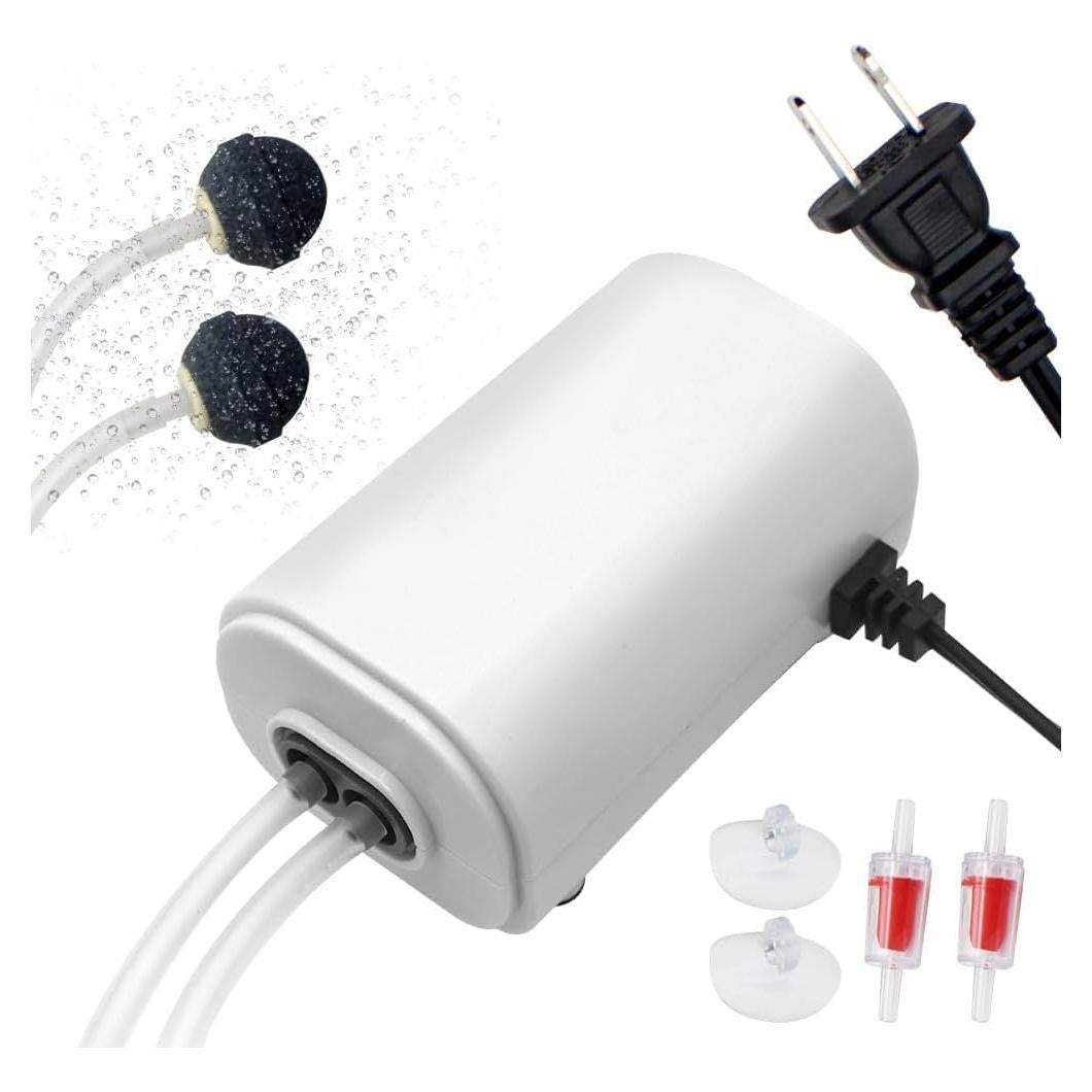 Bomba de Aire Silenciosa YQMIGU 3W para Acuario 283.9L