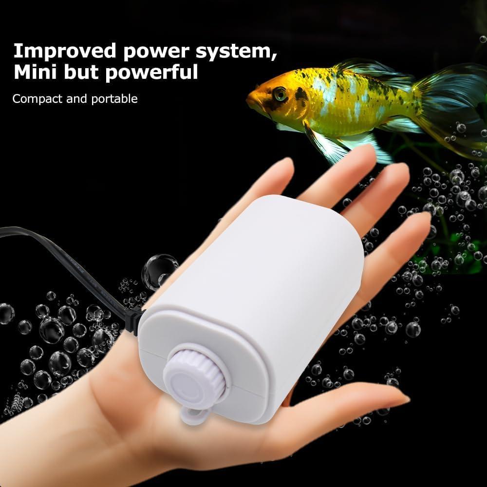 Bomba de Aire Silenciosa YQMIGU 3W para Acuario 283.9L
