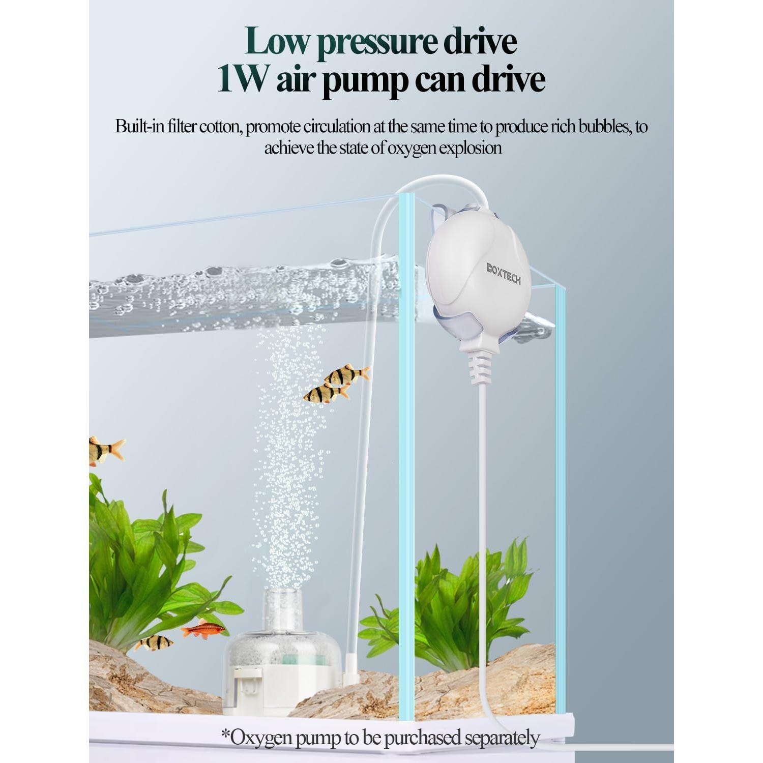 Filtro de Acuario de Esponja UPETTOOLS BT301 para 19L