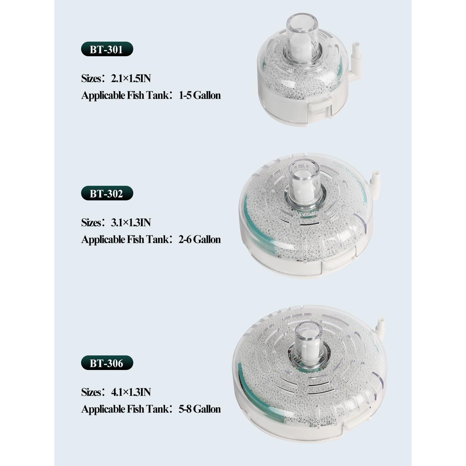 Filtro de Acuario de Esponja UPETTOOLS BT301 para 19L