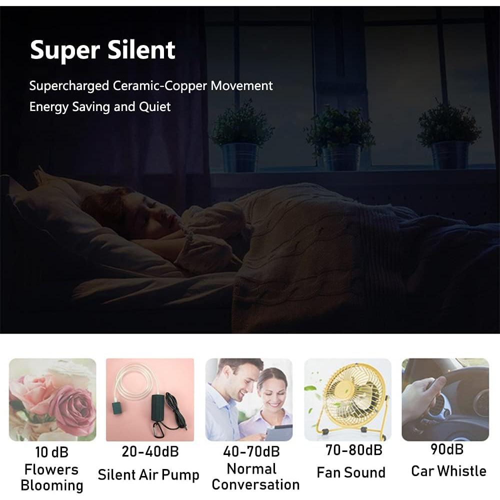 Bomba de Aire para Acuario Lenpestia AP-1 210 LPH USB Silenciosa