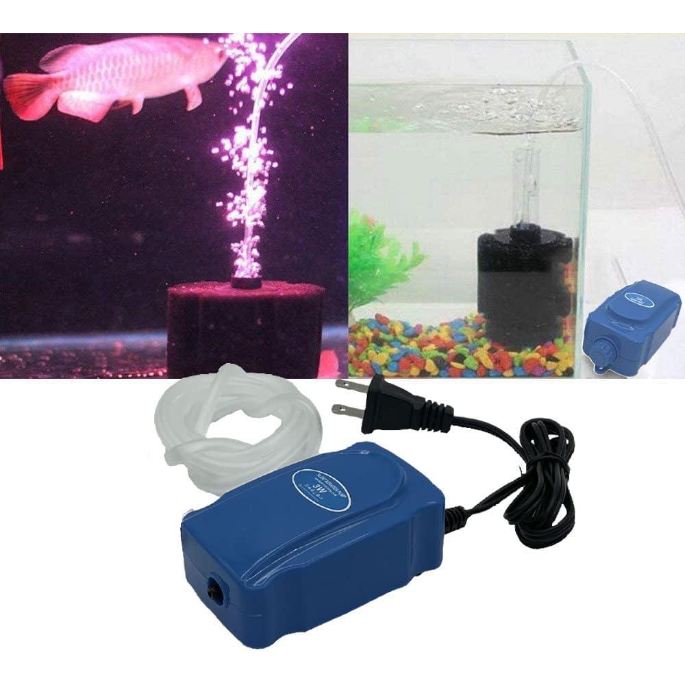 Bomba de Aire Aquapapa 6600 para Acuario 19-76L 48GPH