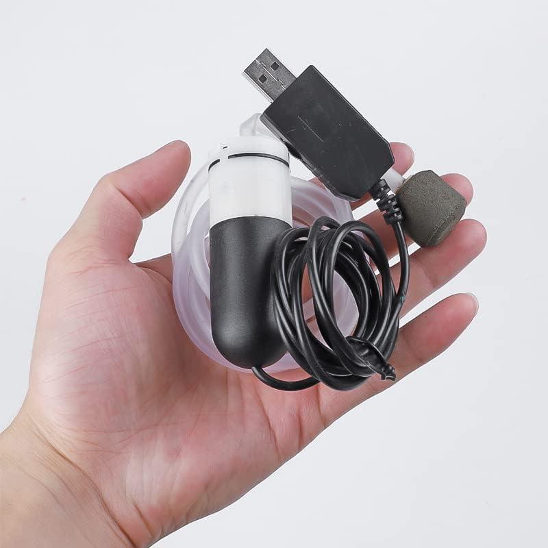 Mini Bomba de Aire USB HouseUp para Acuario 19L Silenciosa