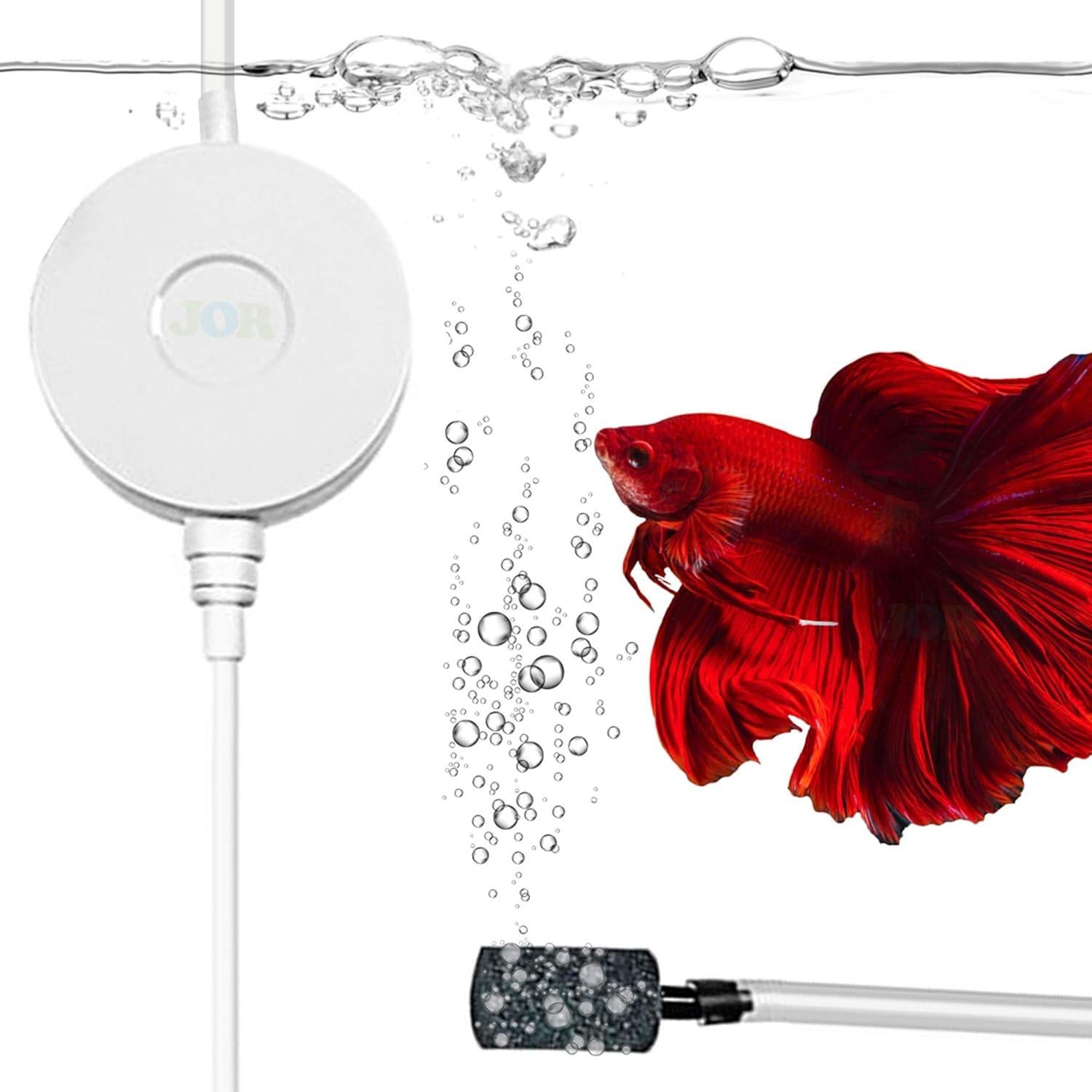 Bomba de Aire Acuática JOR Mini Ultra Silenciosa 450 ml/min