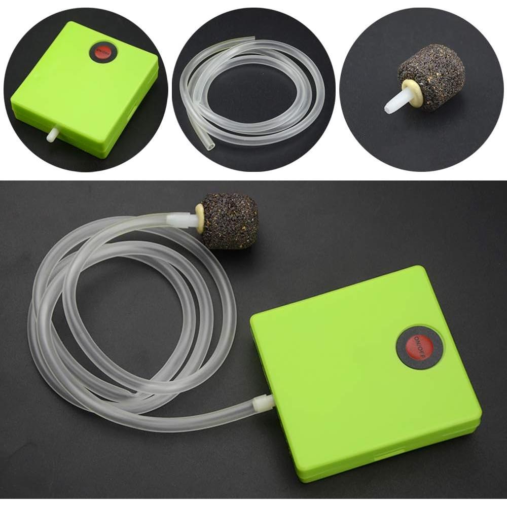 Bomba de Aire para Acuario LILYS PET Portátil 0.5L/min