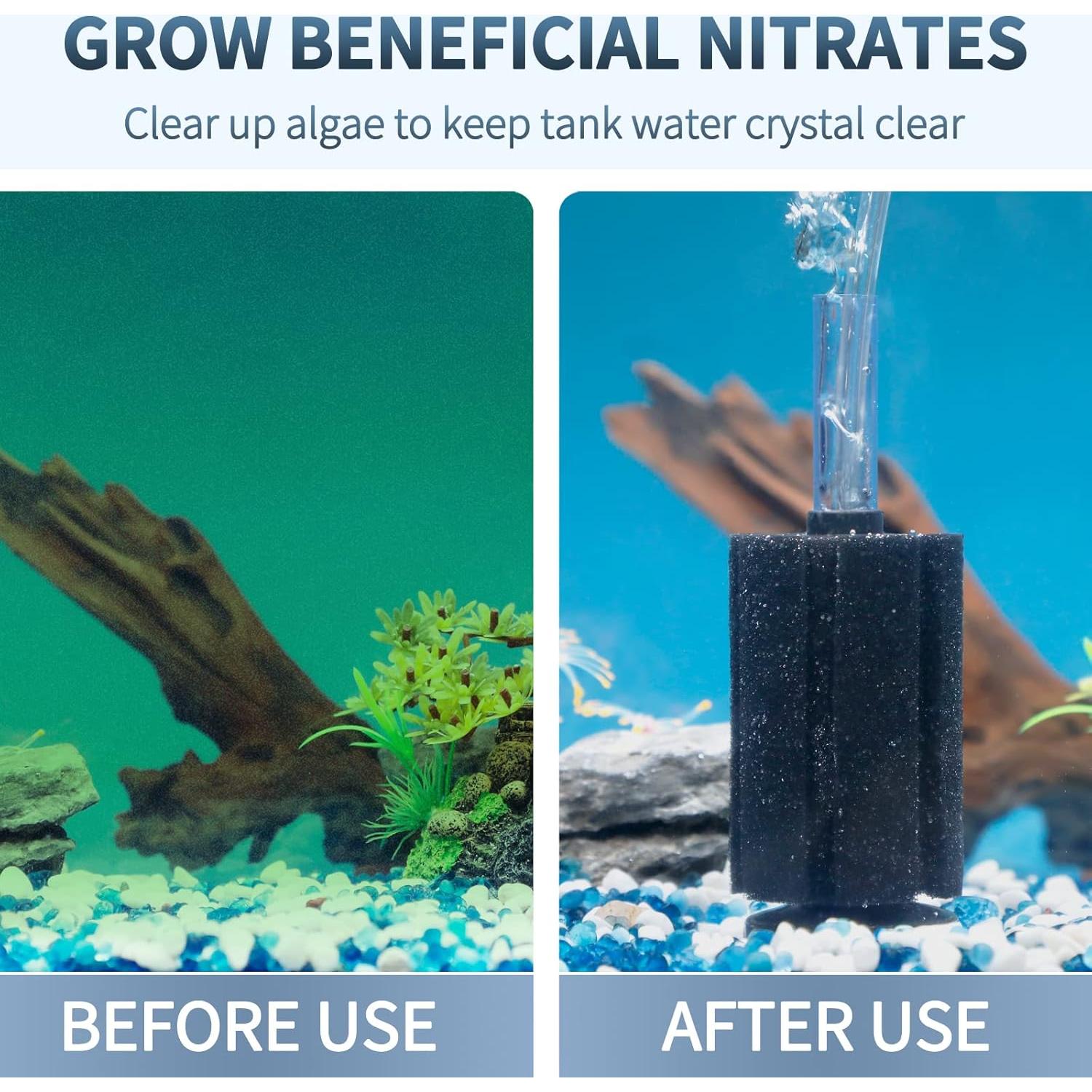 Filtro de esponja Pawfly para acuarios hasta 75L - Paquete de 3