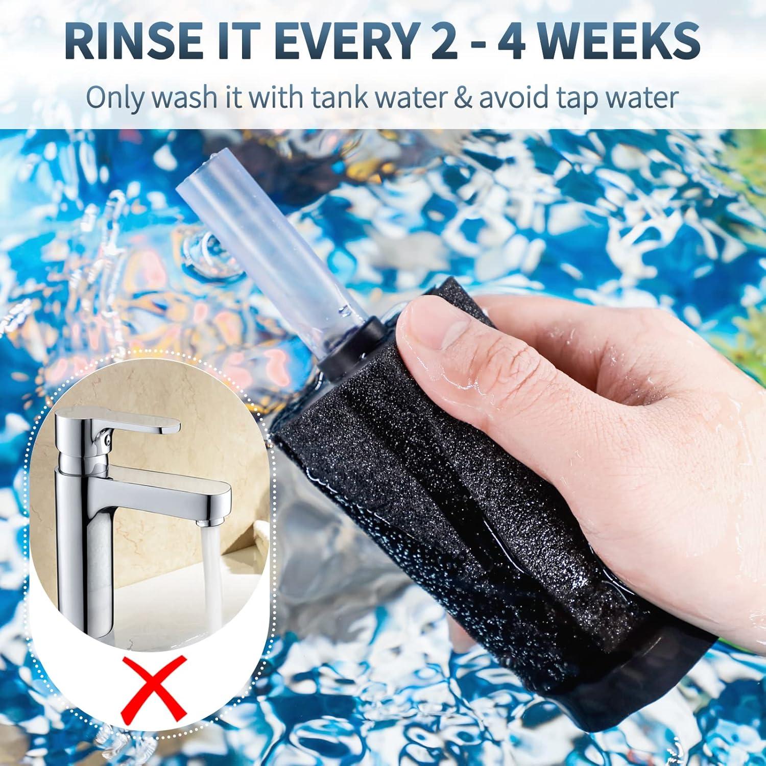 Filtro de esponja Pawfly para acuarios hasta 75L - Paquete de 3