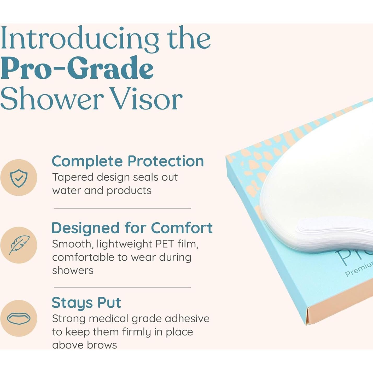 Visera de Ducha para Pestañas DROP OF DIVINITI - 200 Unidades