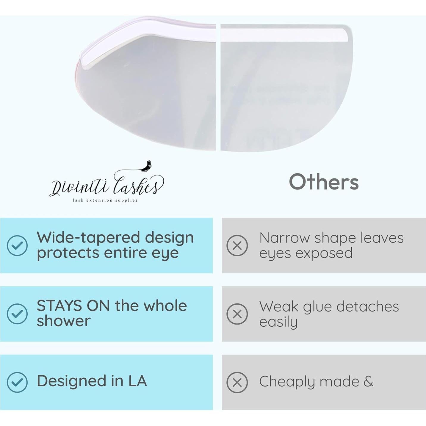 Visera de Ducha para Pestañas DROP OF DIVINITI - 200 Unidades