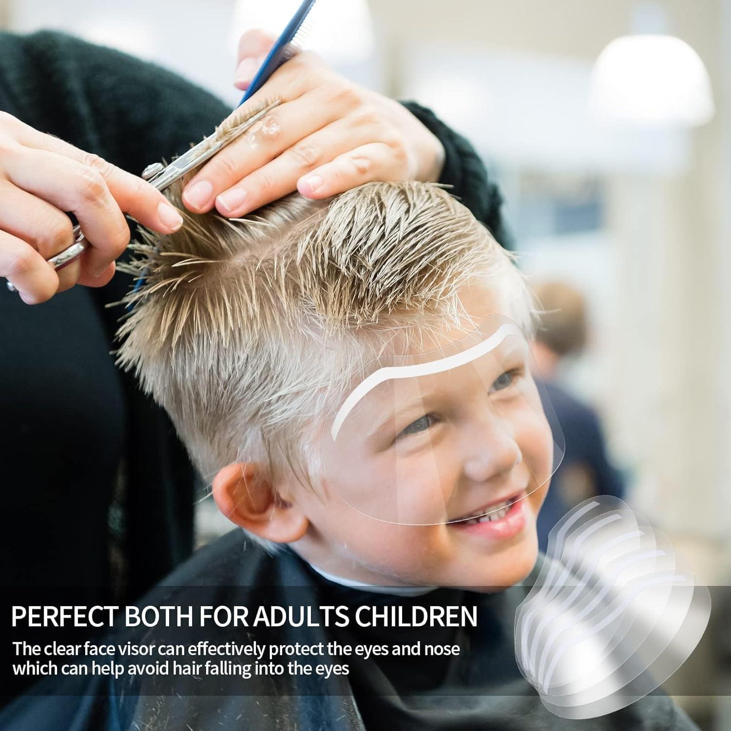 Escudos Faciales para Ducha Xujinsongg - 50 Pcs - PET Transparente