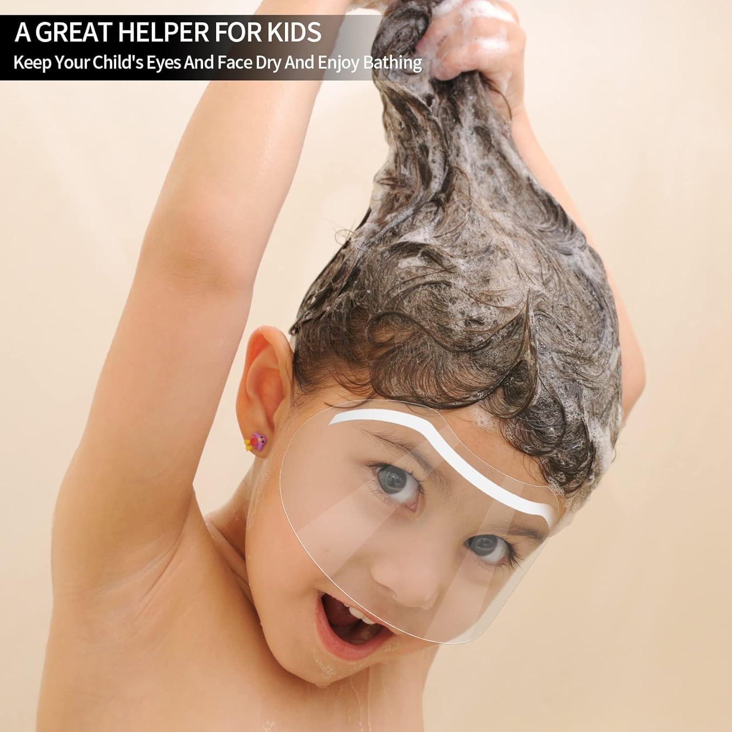 Escudos Faciales para Ducha Xujinsongg - 50 Pcs - PET Transparente