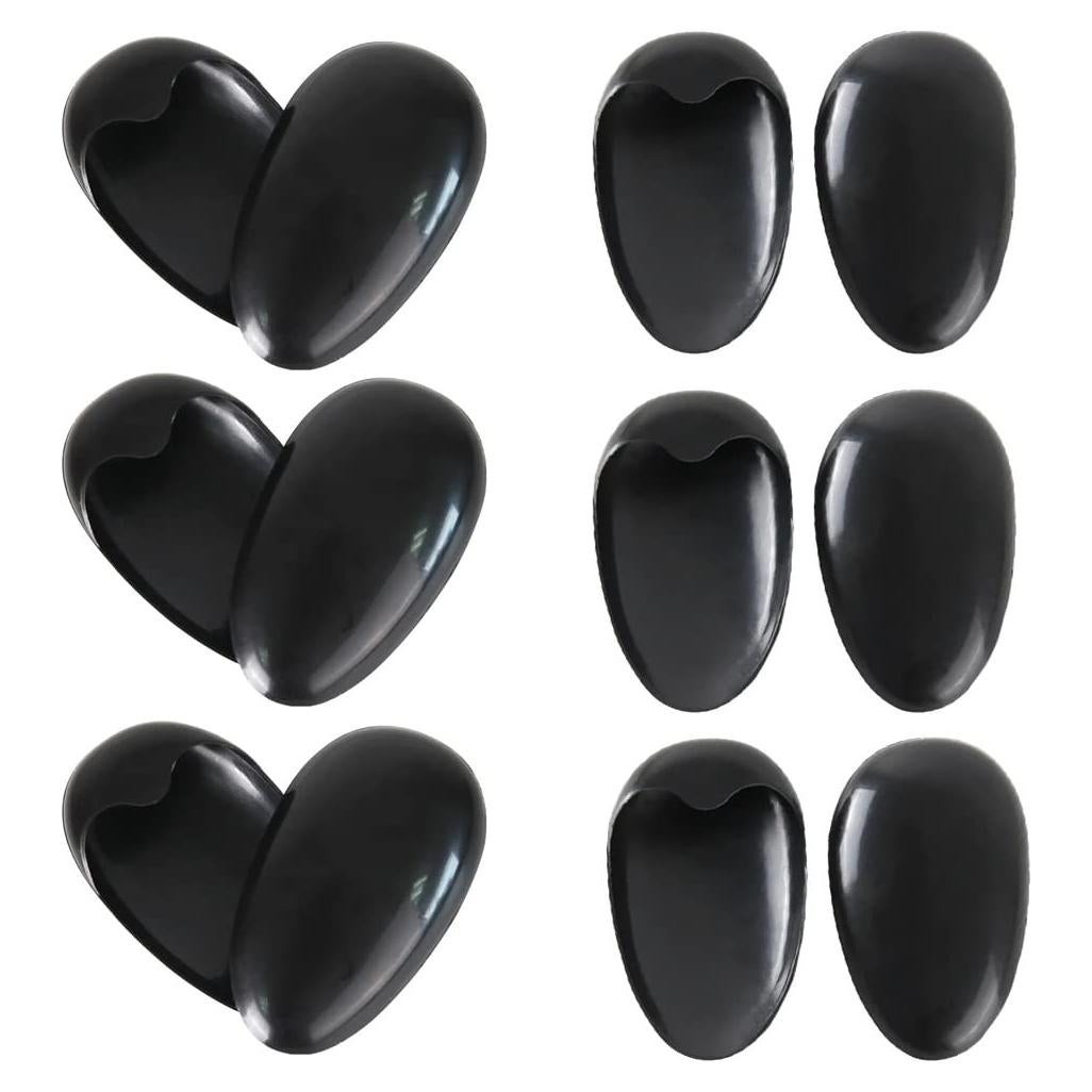 10 Pares Cubiertas de Oído Plástico Reutilizables QUUPY