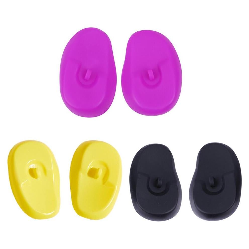 3 Pares Tapones de Silicona para Oídos VASANA - Protección Tinte