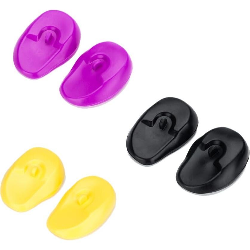 3 Pares Tapones de Silicona para Oídos VASANA - Protección Tinte