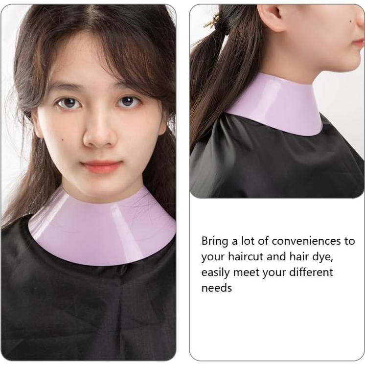 Capa de Corte de Cabello SHERCHPRY Morada Impermeable 29x29cm