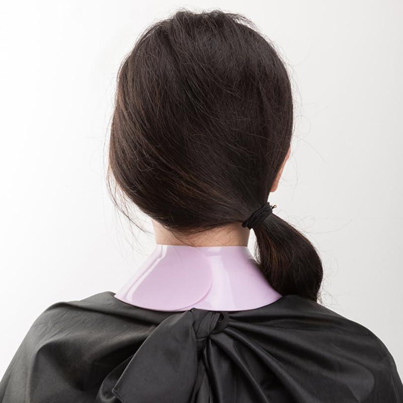 Capa de Corte de Cabello SHERCHPRY Morada Impermeable 29x29cm