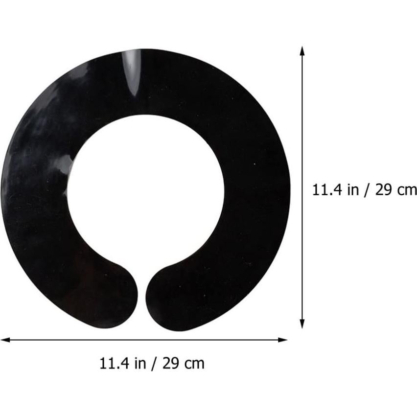 Collar de Corte de Cabello Lurrose de Silicona 29x29cm