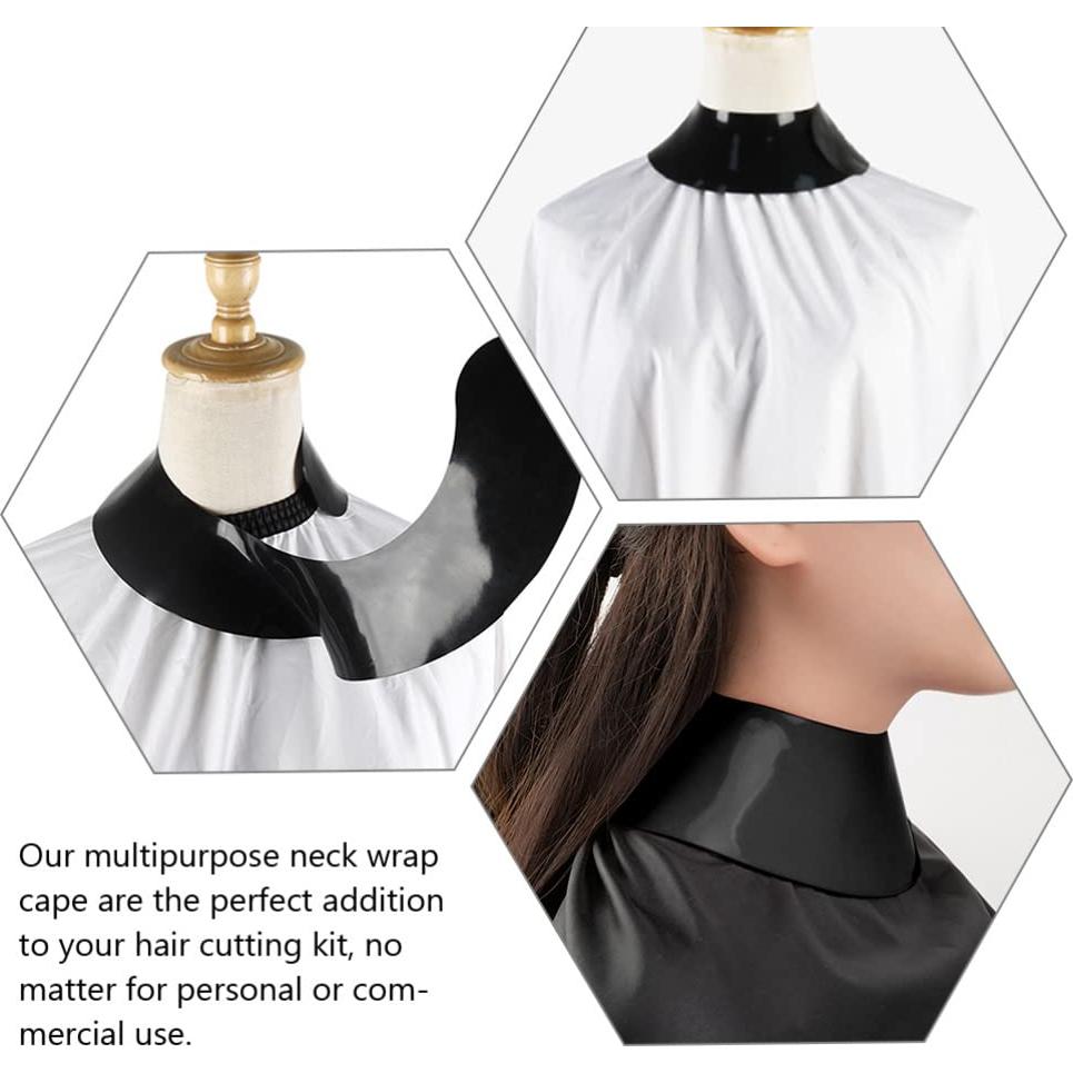 Collar de Corte de Cabello Lurrose de Silicona 29x29cm