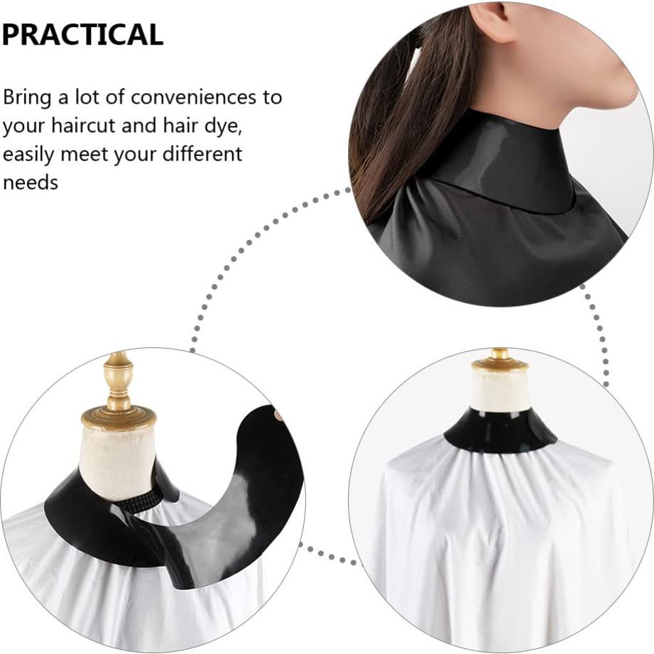 Collar de Corte de Cabello Lurrose de Silicona 29x29cm