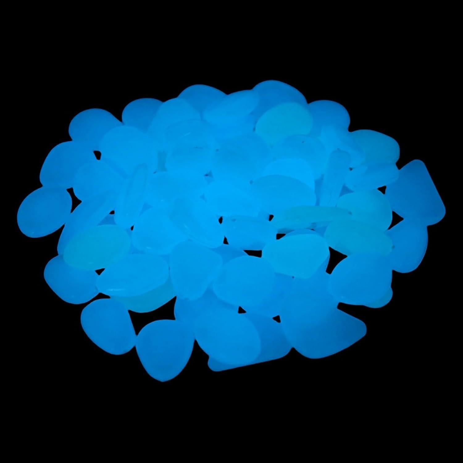Piedras Brillantes en la Oscuridad 100pcs SUSOYAOCHEN Decoración