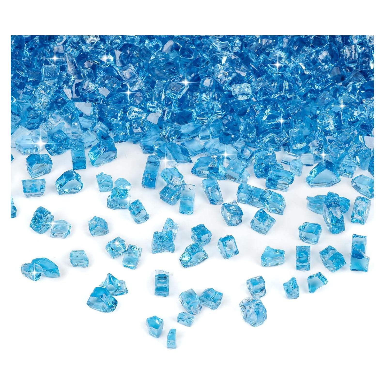 Vidrio de Fuego Azul Pacífico Skyflame 4.54 kg para Fogata