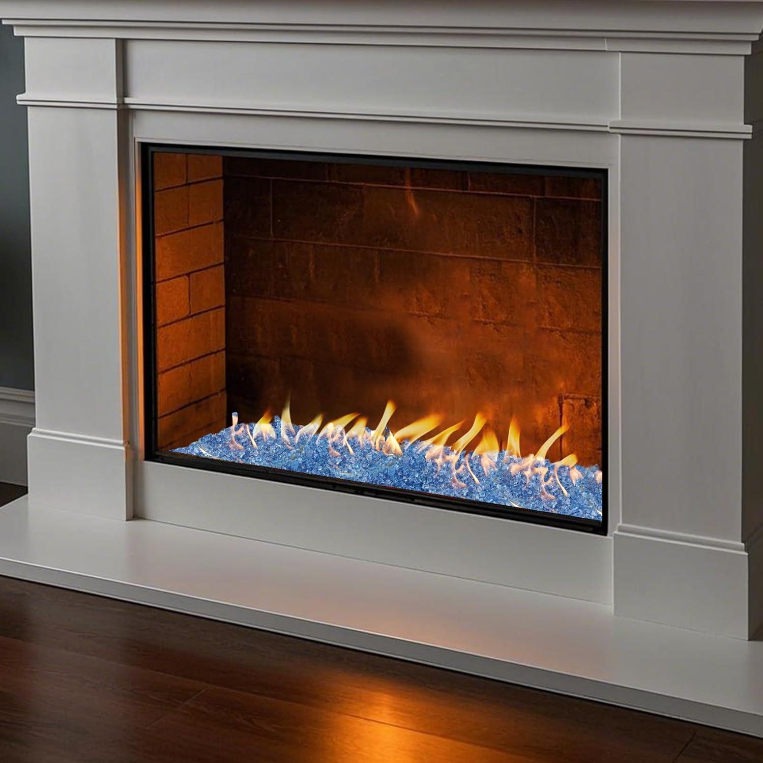 Vidrio de Fuego Azul Pacífico Skyflame 4.54 kg para Fogata