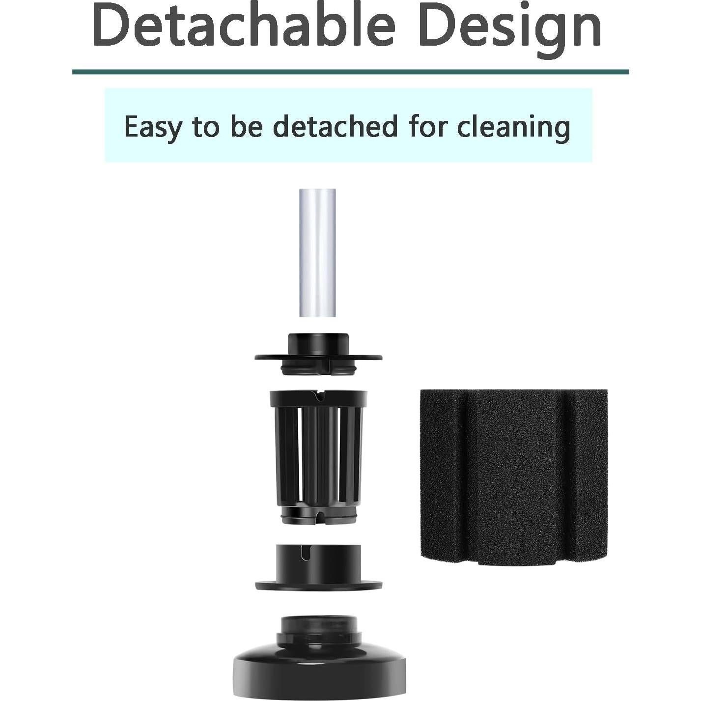 Filtro de Esponja AQUANEAT para Acuario 3 Piezas hasta 37.85L