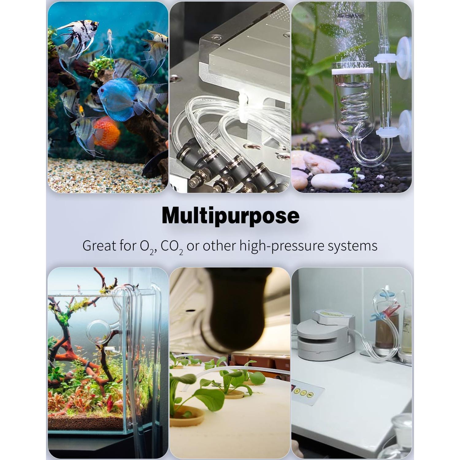 Tubería de Aire Pawfly 1.98m PVC Flexible para Acuario