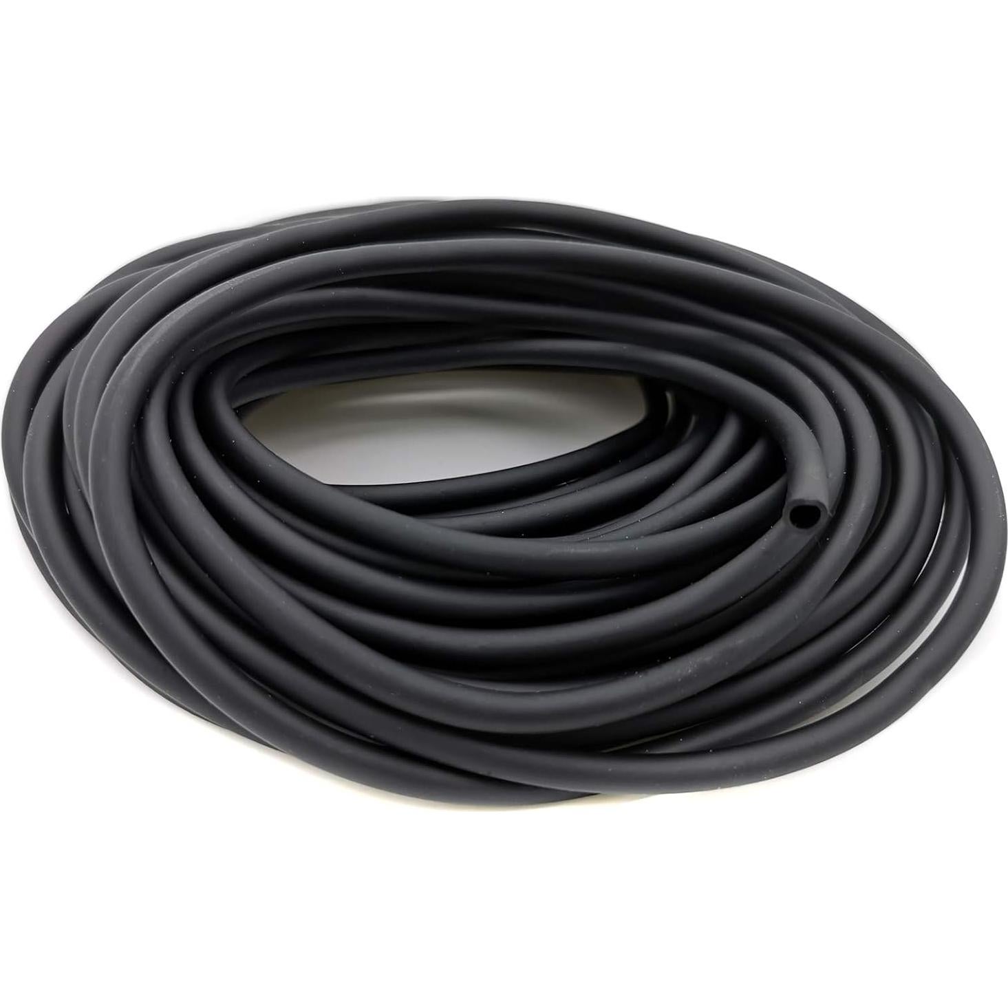Tubo Flexible de Aire JIH 15.24m 3/16" Negro con Conectores
