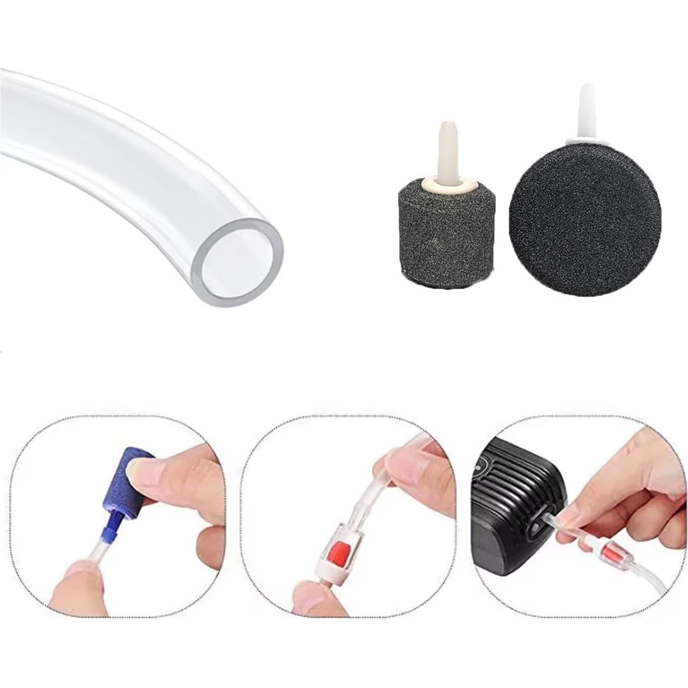 Paquete de 7 Accesorios para Bomba de Aire UtySty 4mm